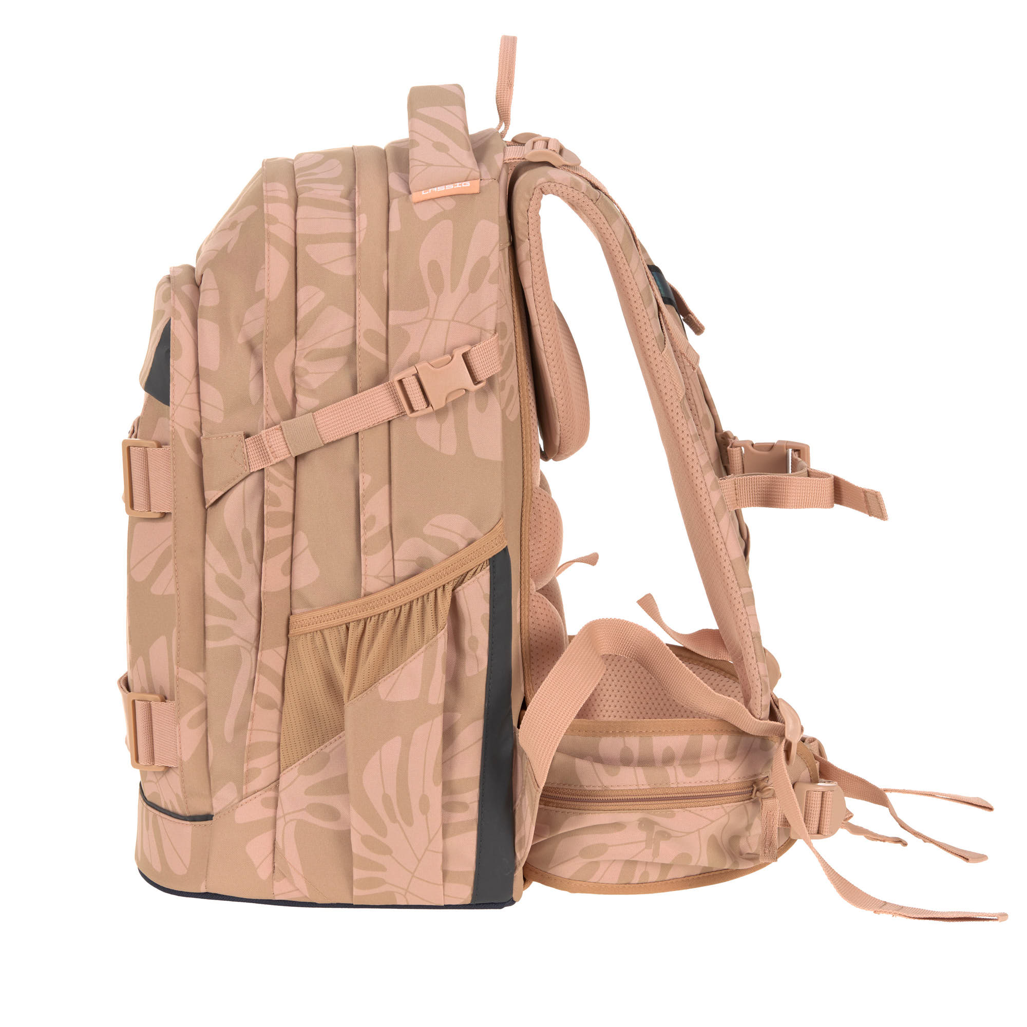 Lässig School Backpack Origin Bold Leaves caramel - 4