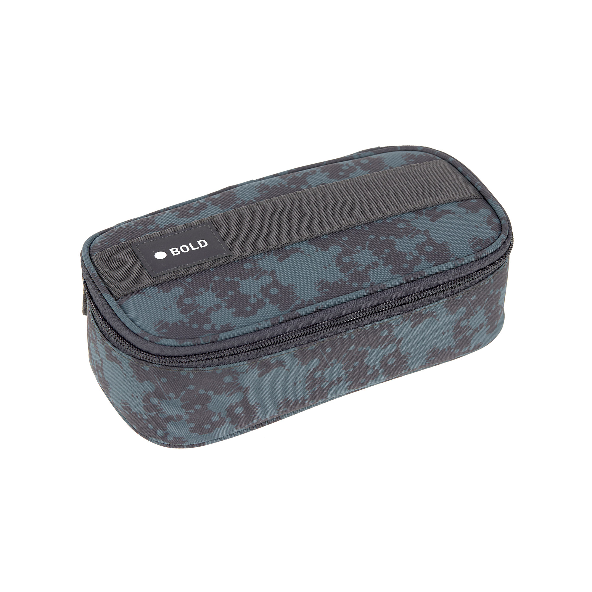 Lässig School Spacy Pencil Case Bold Spots blue