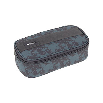 Lässig School Spacy Pencil Case Bold Spots blue