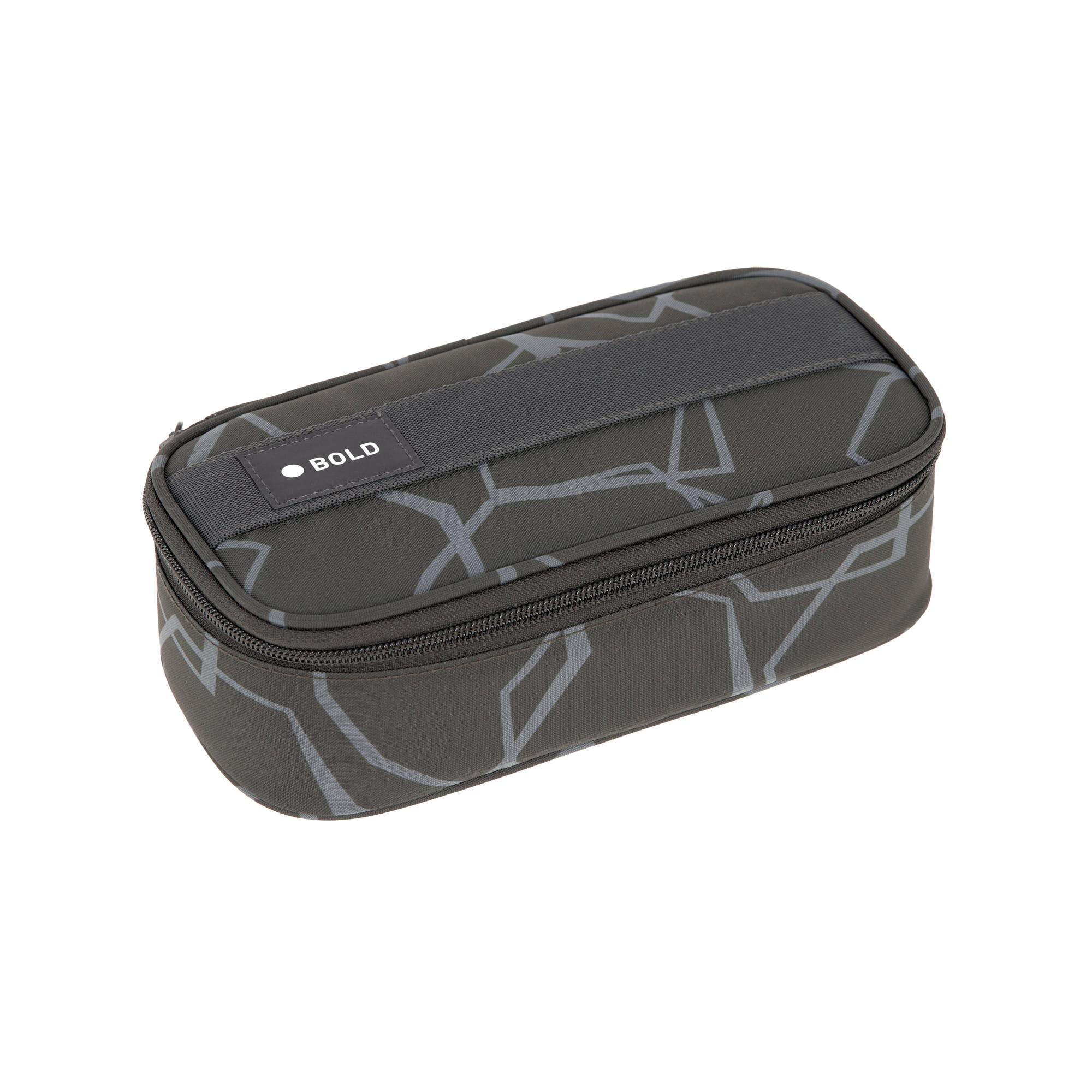 Lässig School Spacy Pencil Case Bold Edges grey
