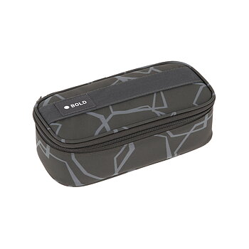 Lässig School Spacy Pencil Case Bold Edges grey