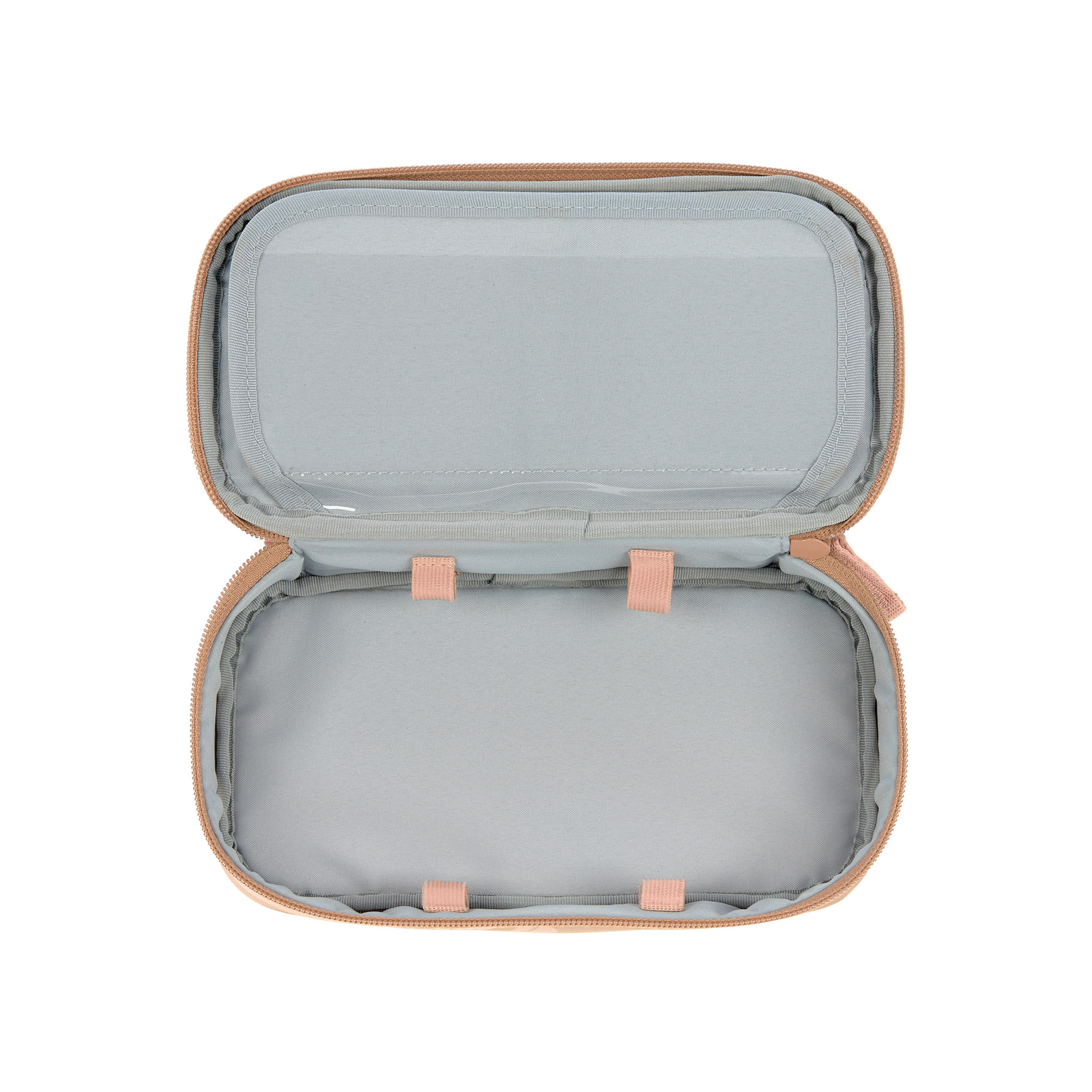 Lässig School Spacy Pencil Case Bold Leaves caramel - 3