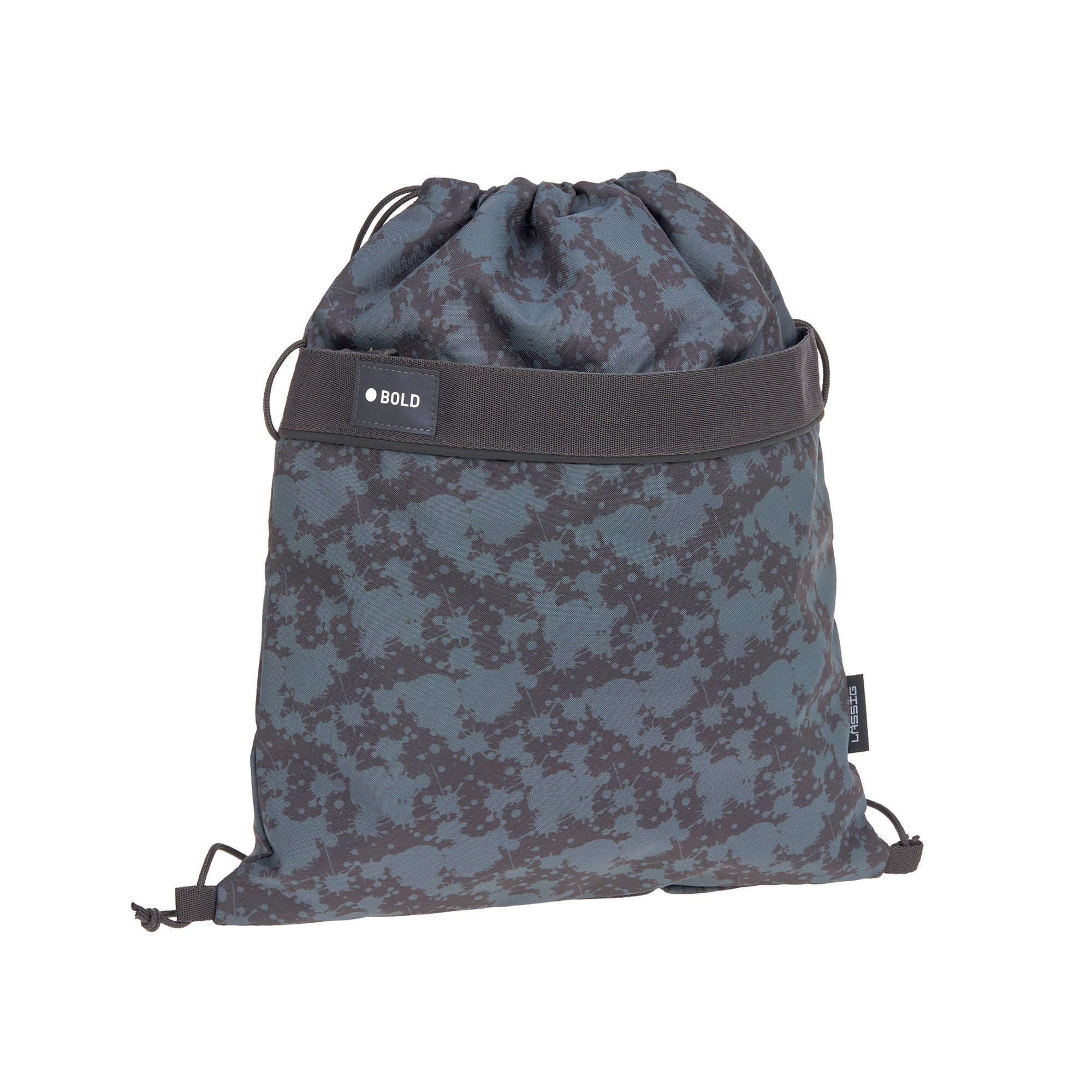 Lässig School String Bag Bold Spots blue