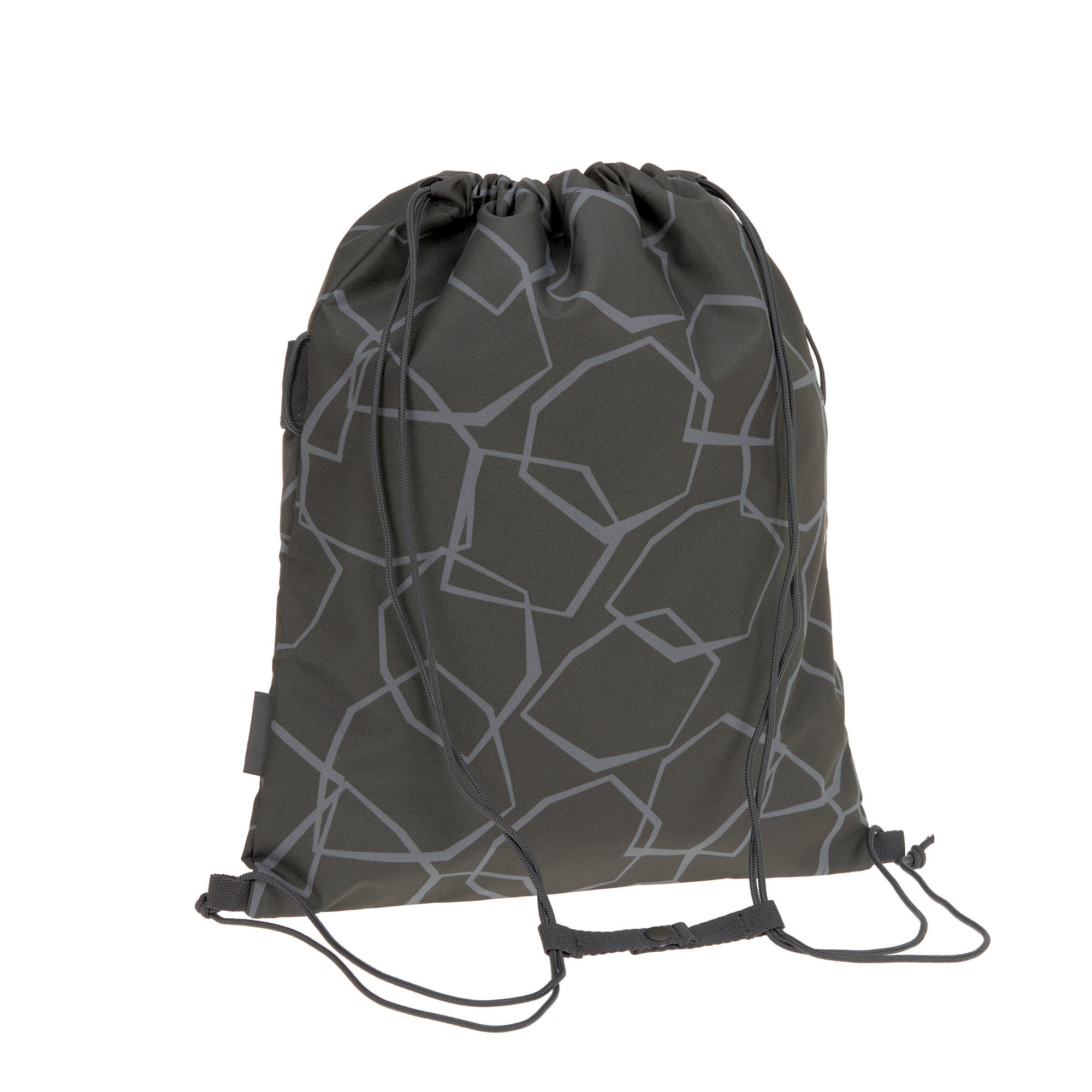 Lässig School String Bag Bold Edges grey - 3