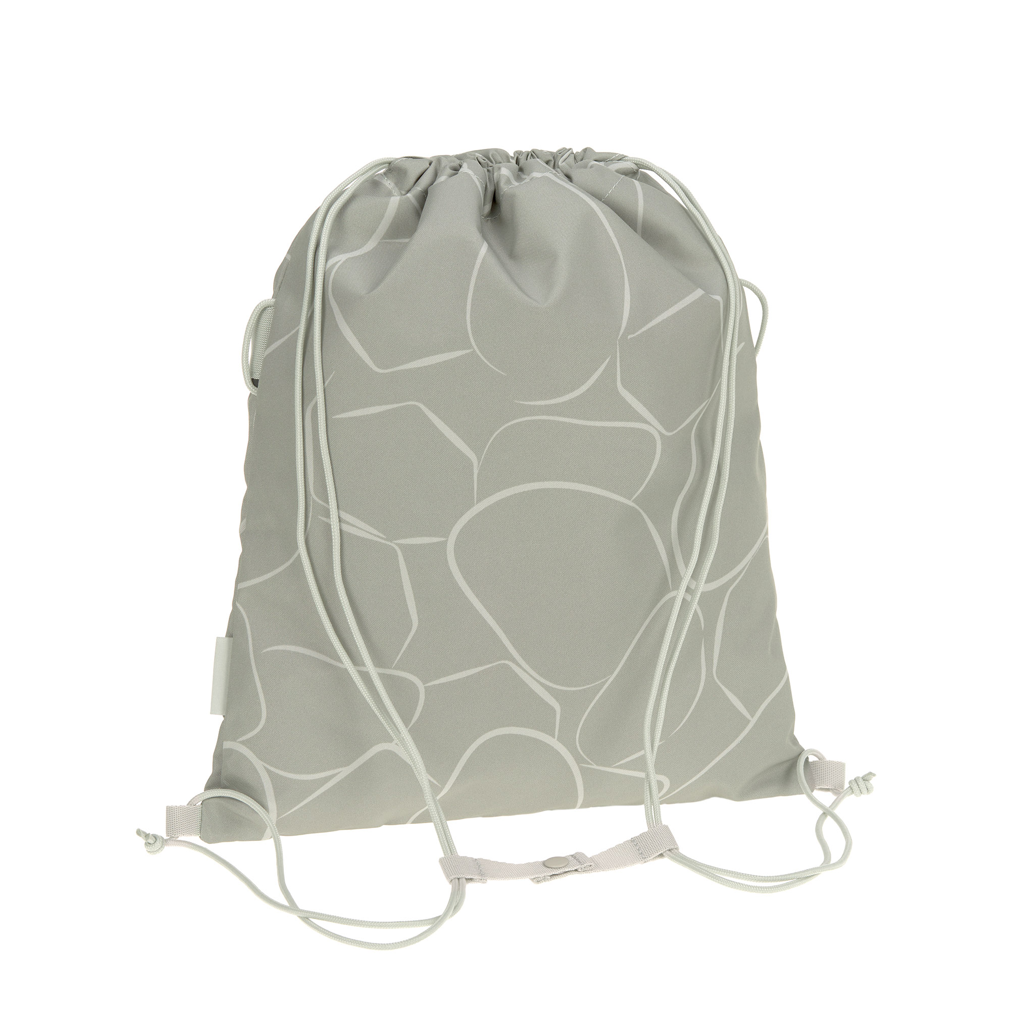Lässig School String Bag Bold Curve sage - 3