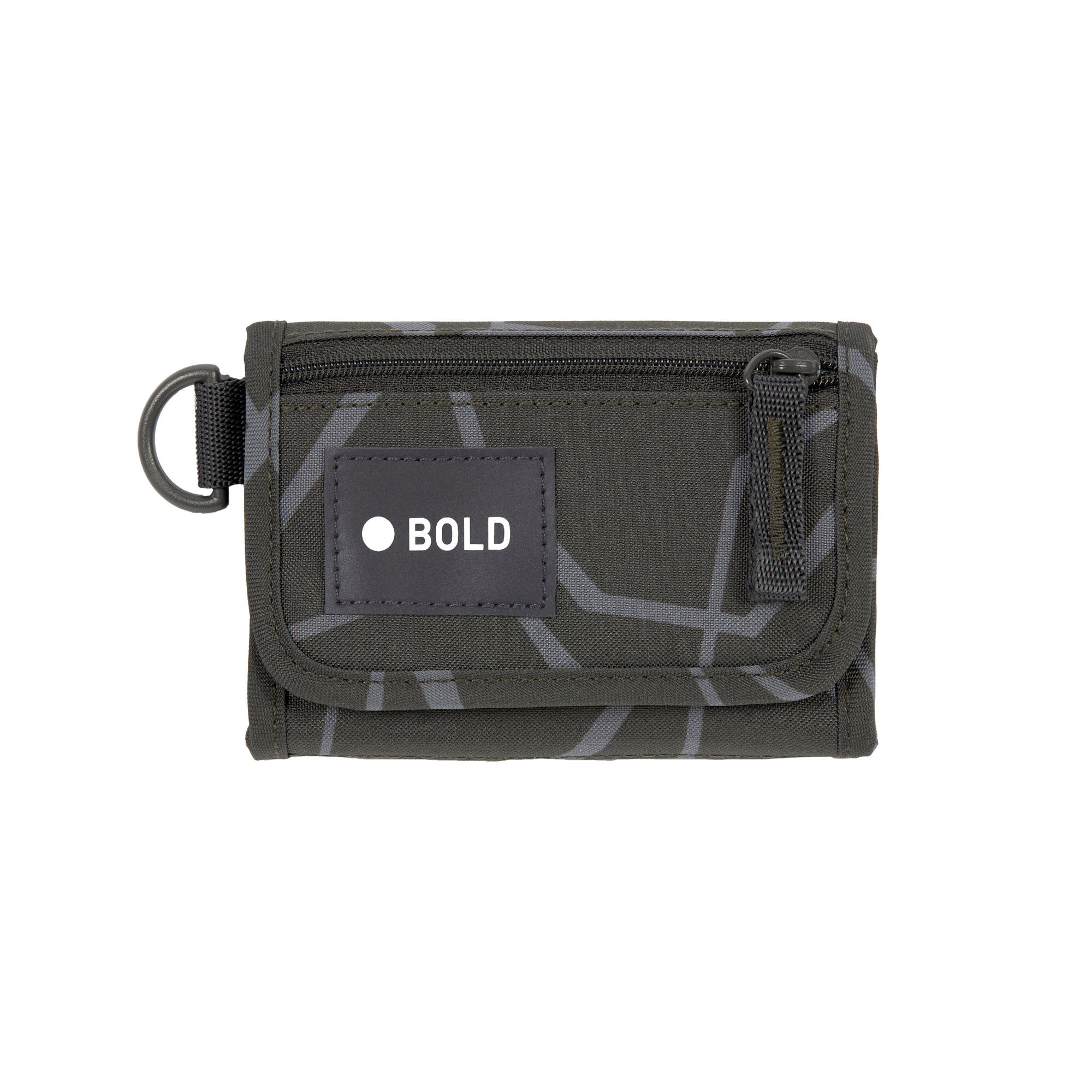 Lässig School Wallet Bold Edges grey