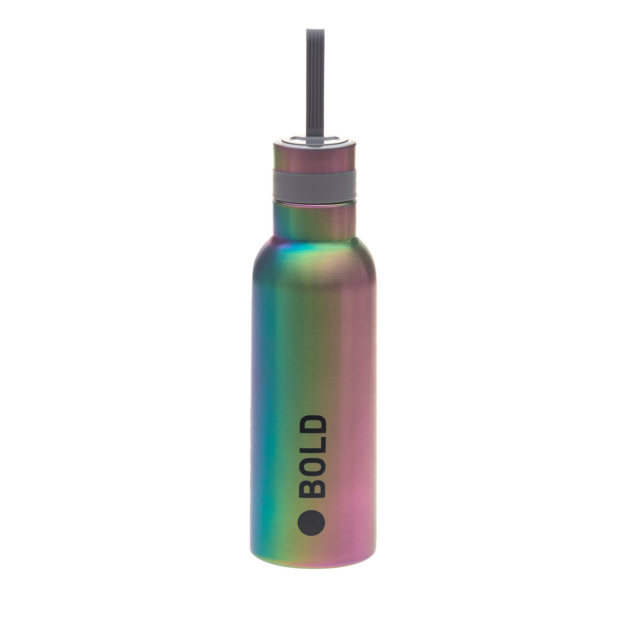 Lässig School Bottle Stainless Steel Bold rainbow