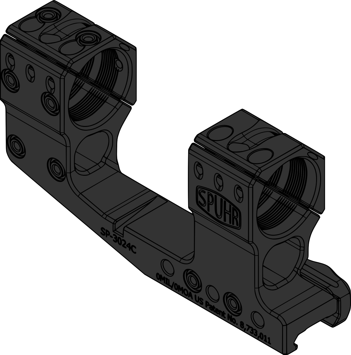 SP-3024C Ø30 H48mm 0MIL PIC Gen3