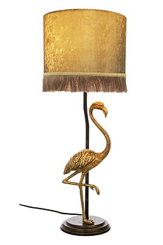 FLAMINGO bordlampa, svartguld/guld - Aneta Lighting