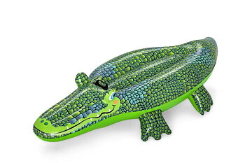 Uppblåsbar krokodil 152cm x 71cm