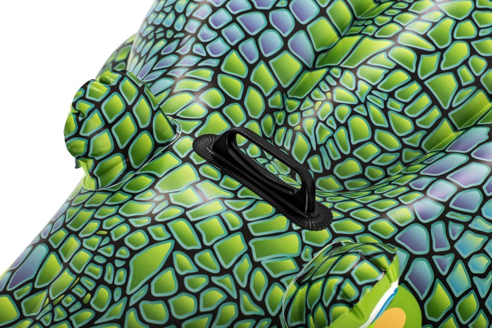 Uppblåsbar krokodil 152cm x 71cm - 2