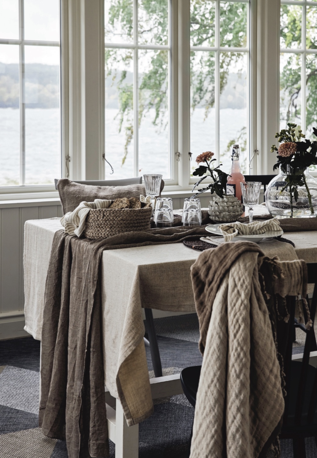 Brödkorg / Brun / Jute