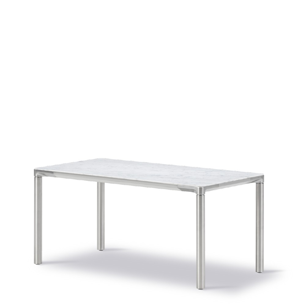 Piloti 6610 Alu Coffee table 75x39 cm -  Fredericia Furniture - 3