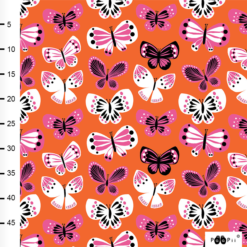 BUTTERFLIES - ORANGE