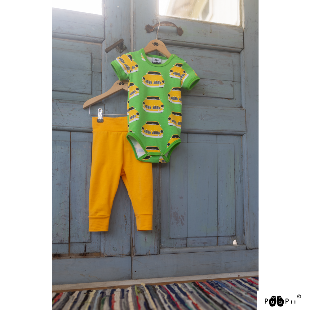 VINTAGE CARS - GREEN/YELLOW - 3