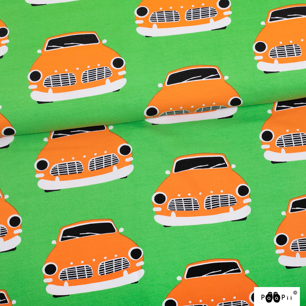 VINTAGE CARS - GREEN/ORANGE - 2