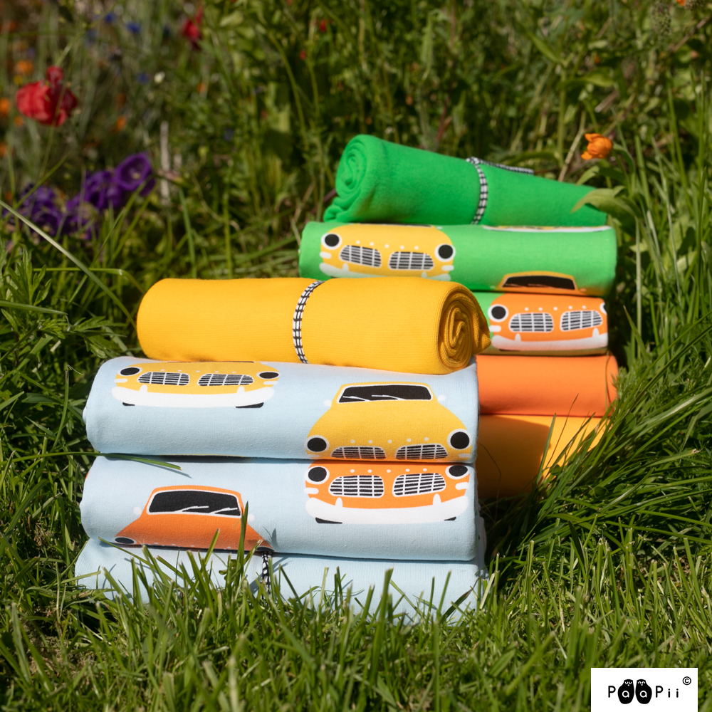 VINTAGE CARS - GREEN/ORANGE - 3