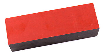 Micarta Svart / Orange block