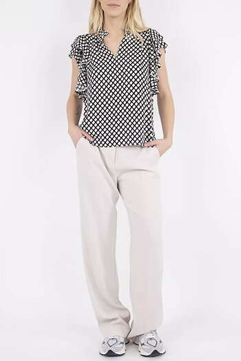 Neo Noir - Stella Perfect Drop Blouse Black