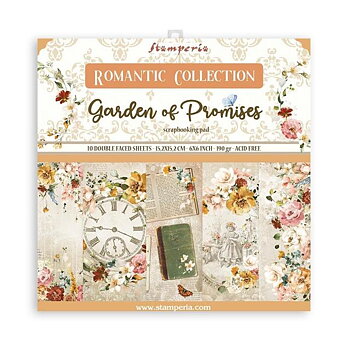 Stamperia PP 6x6  -Garden of Promises