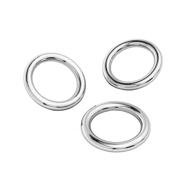 Motring 5mm sterling silver stängd 