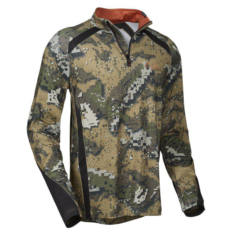 Swedteam Alpha Antibite Sweater Half-zip - grön - 2