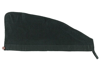 Hårhandduk mörkgrön 30x72cm