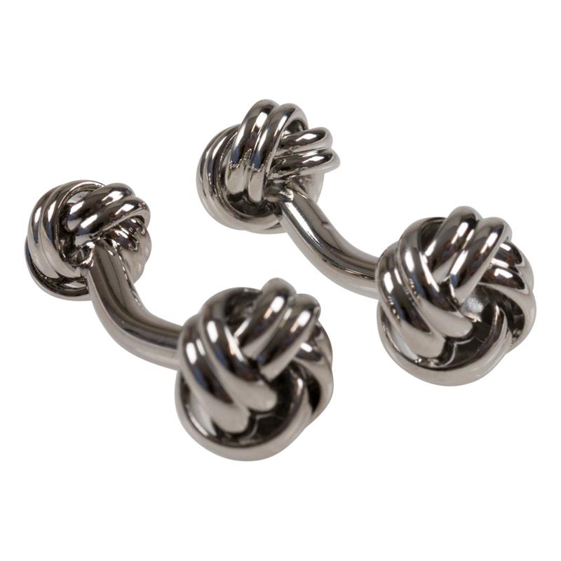 Portia - Manschettknappar Knut - Silver