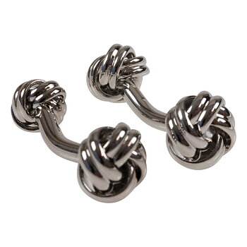 Portia - Manschettknappar Knut - Silver