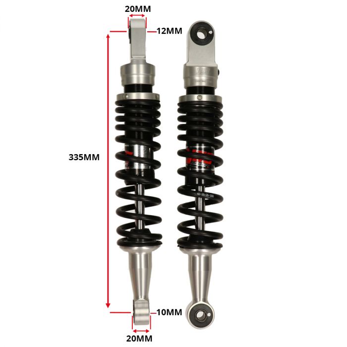 Støtdemper YSS Eco-Line Honda MB/MT, 335mm, Beste gassstøtdemper til din Honda - 2