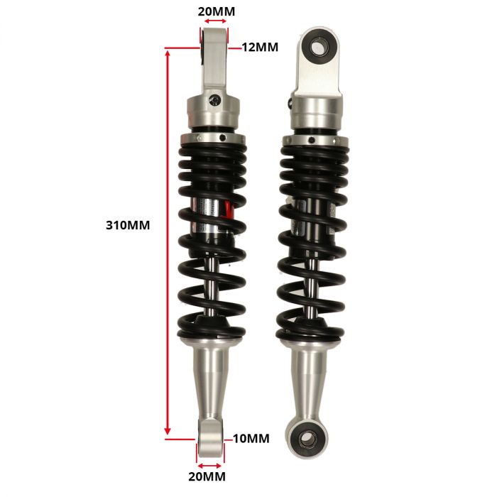 Støddæmper YSS Eco-Line Honda MB/MT, 310 mm, Bedste gasstøddæmper til din Honda - 2