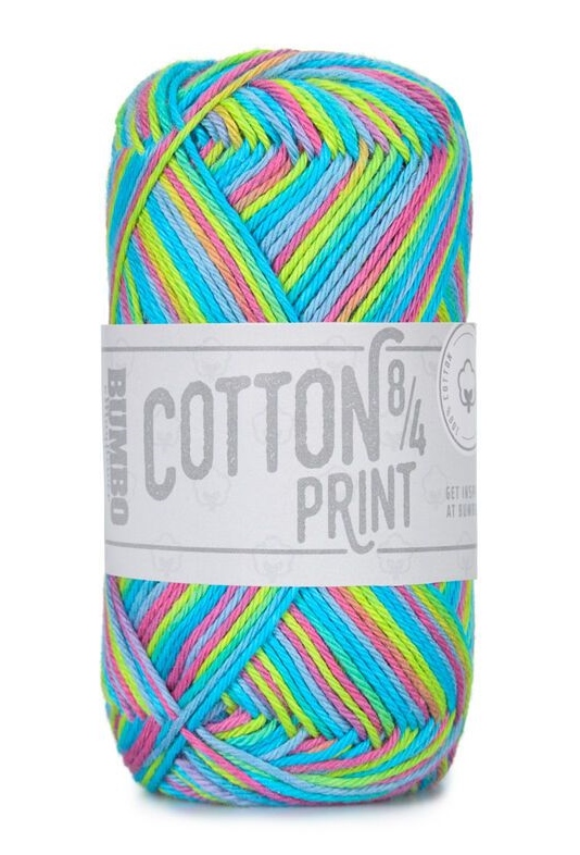 Cotton 8/4 Print.  1518