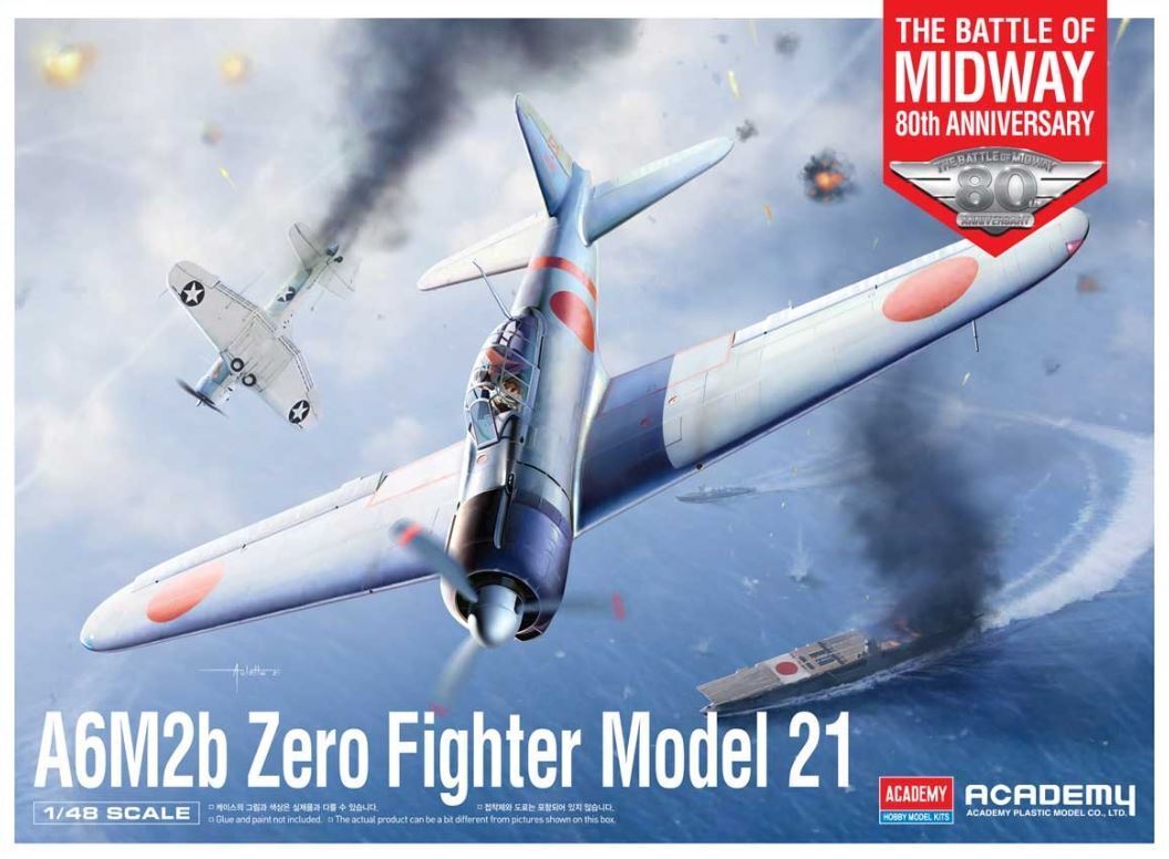1/48 A6M2 Zero Fighter Model 21
