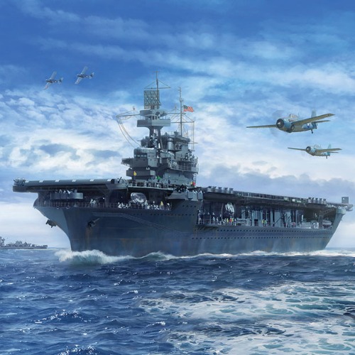 1/700 USS USS ENTERPRISE CV-6