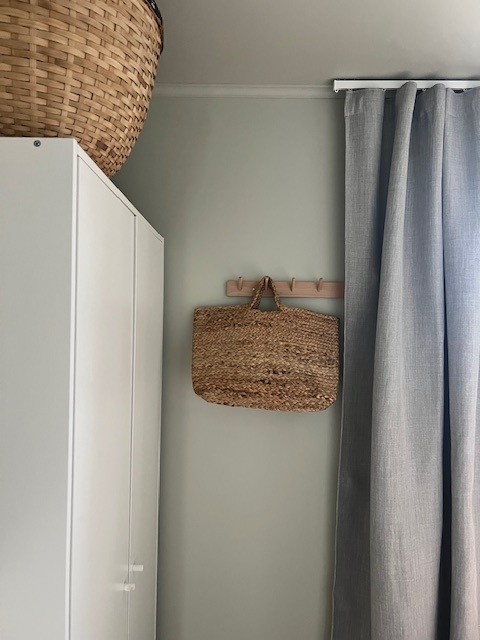 Fin väska även dekorativ som detalj hemma