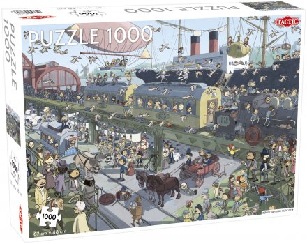 Tactic Pussel 1000 Bitar, Børnebanden i Fortiden