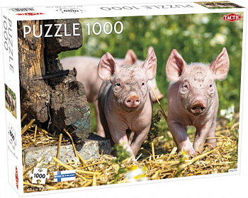Tactic Pussel 1000 Bitar, Piglets