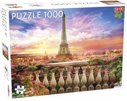 Tactic Pussel 1000 Bitar, Eiffel Tower