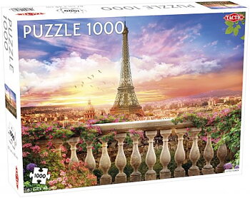 Tactic Pussel 1000 Bitar, Eiffel Tower
