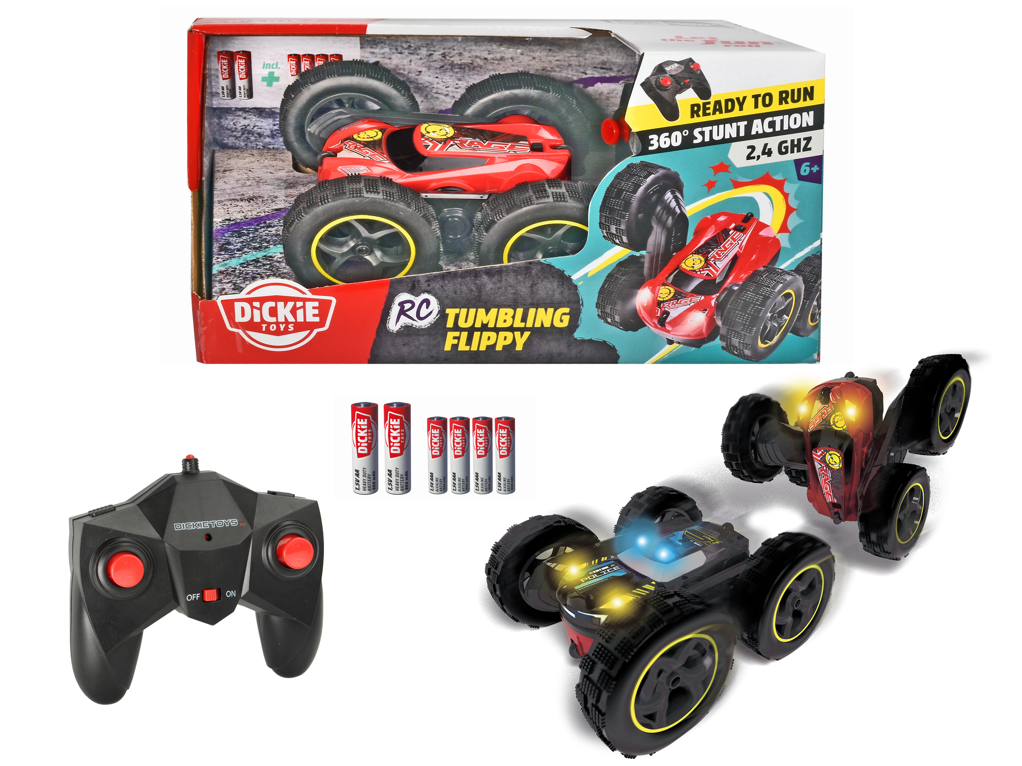 Dickie Toys Radiostyrd Tumbling Flippy - 4