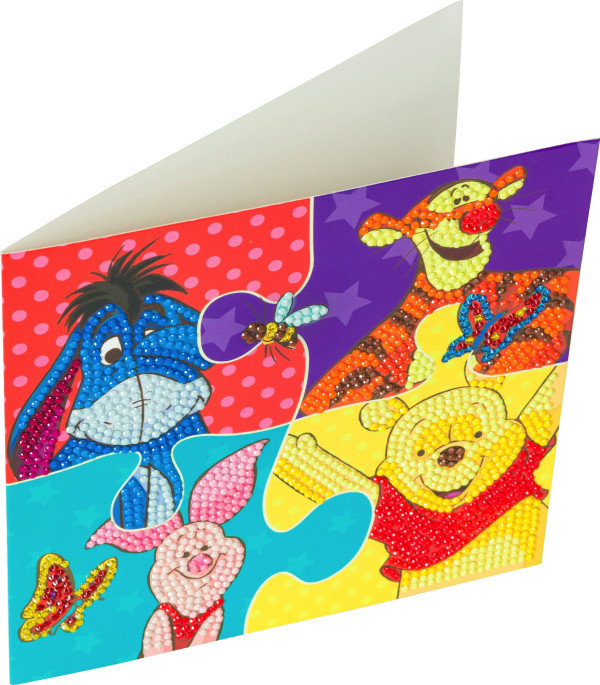 Crystal Card Kit Winnie The Pooh