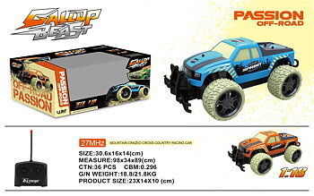 Radiostyrd Gallop Beast Passion Off-Road Car