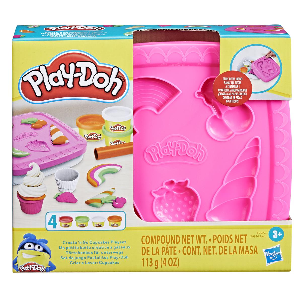 Play-Doh Playset Create 'n Go, Cupcakes