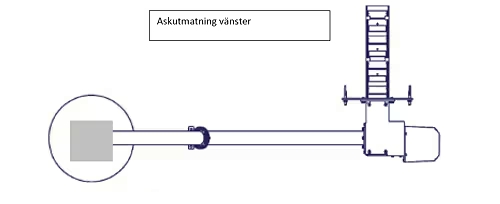 AgroTec Komplett askutmatare, vänster - 2