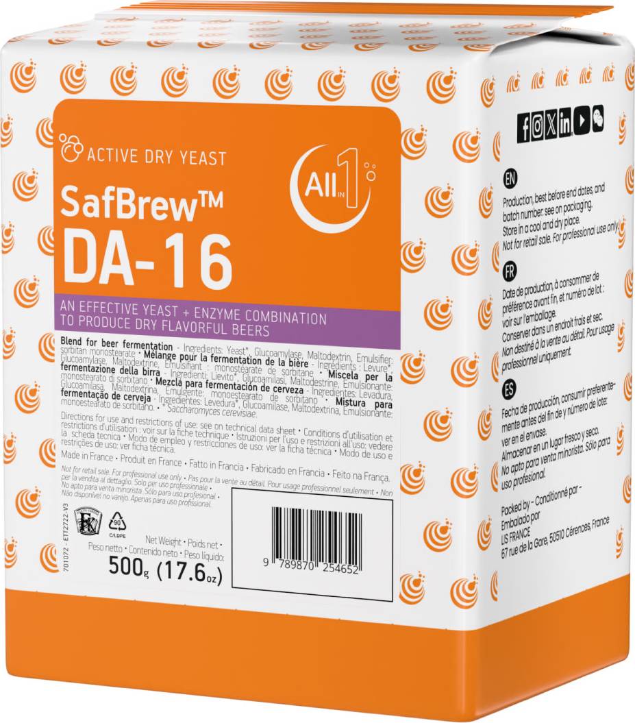 Fermentis SafBrew DA-16, 500 g - 2