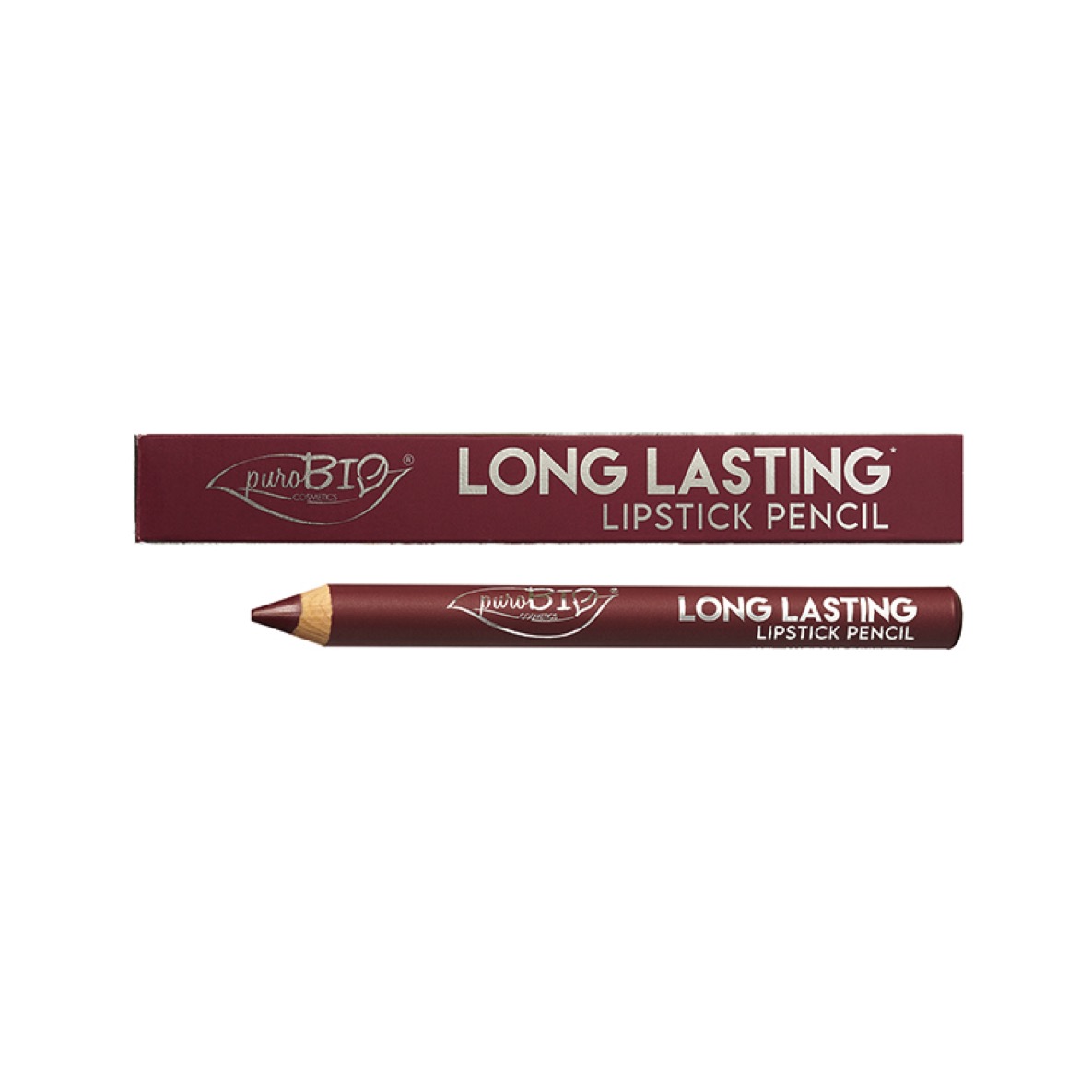  Long Lasting Lipstick Pencil Burgundy 16L Purobio