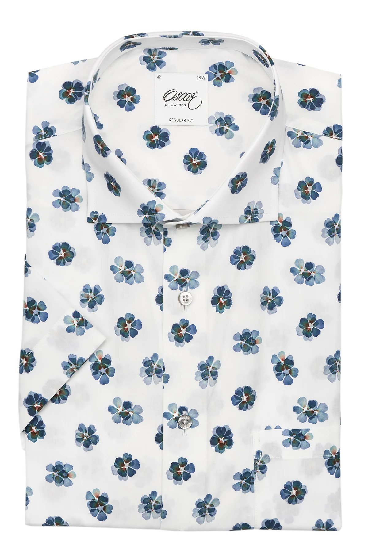 Oscar of Sweden - 6140 315 Kort ärm - Slim Fit