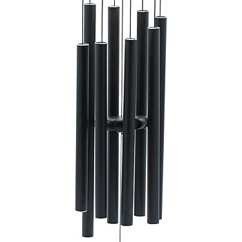 Wind chime 'Pure sound' Musical Scale Black