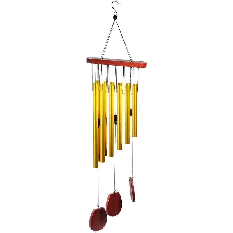 Windchime with 12 hollow pipes & 3 windcatchers - 3
