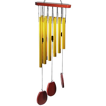 Windchime with 12 hollow pipes & 3 windcatchers